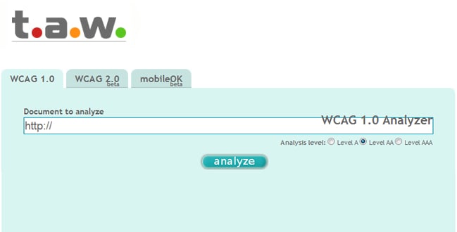 Click Here to go to the TAW Web Site