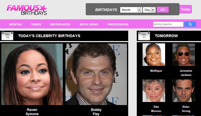 famous-birthdays-responsive-web-design
