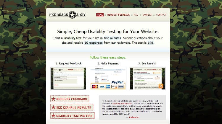 budget-usability-testing-tool-feedbackArmy