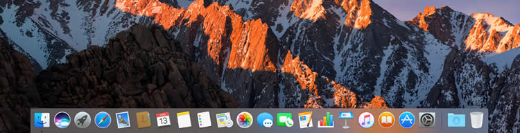 macOS Sierra navigation bar (Image Source: Apple)