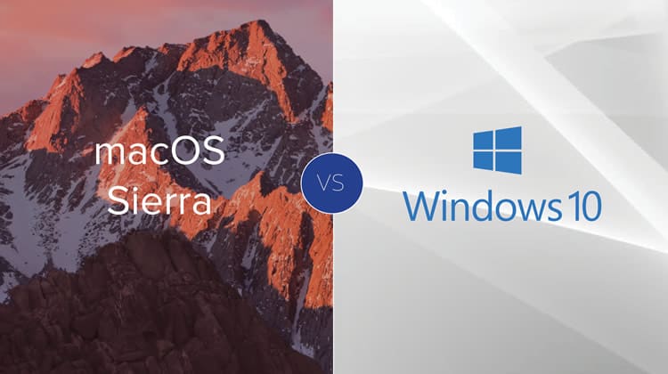 wWindows 10 vs macOS Sierra: Part 1 - User Interface & Artificial Intelligence