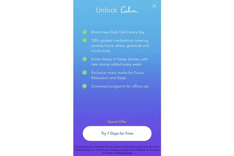 calm app case study