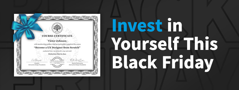 Invest in Yourself This Black Friday